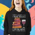 Was Ich Lese Bücher Trinke Wein Frauen Hoodie Geschenke für Sie