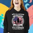 Im A Mom Grandma And A Veteran Nothing Scares Me Military Women Hoodie Gifts for Her
