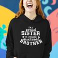 Im A Proud Sister Of A Freaking Awesome Brother Great Gift Women Hoodie Gifts for Her