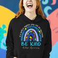 In A World Where You Can Be Anything Be Kind Autism Rainbow Women Hoodie Gifts for Her