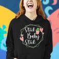 Ivf Stick Baby Stick Transfer Day Ivf Couple Fertility Mom Women Hoodie Gifts for Her