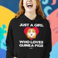 Just A Girl Who Loves Guinea PigMom Guinea Pig Lover Women Hoodie Gifts for Her
