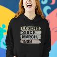 Legend Since March 1999 21Th Birthday Gifts 21 Year Old Women Hoodie Gifts for Her