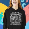 Legenden Februar 1958 - 65. Geburtstag Mann Hoodie, Retro Design Geschenke für Sie