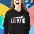 Leipzig Skyline Geschenk Stadt Für Leipziger Frauen Hoodie Geschenke für Sie