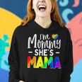 Lesbian Mom Gift Gay Pride Im Mommy Shes Mama Lgbt Women Hoodie Gifts for Her