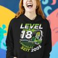 Level 18 Jahre Geburtstags Junge Gamer 2005 Geburtstag Frauen Hoodie Geschenke für Sie