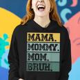 Mama Mommy Mom Bruh Mothers Day Vintage Funny Mother 2023 Women Hoodie Gifts for Her