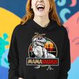 Mamasaurus Dinosaur Mom Vintage Leopard Bandana Mother Gift Women Hoodie Gifts for Her
