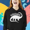 Mamasaurus Funny Dinosaur For Mama Women Mothers Day V2 Women Hoodie Gifts for Her