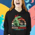 Mamasaurus T-Rex Dinosaur Funny Mama Saurus Family Mothers Women Hoodie Gifts for Her