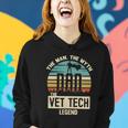 Man Myth Legend Dad Vet Tech Great Gift Women Hoodie Gifts for Her