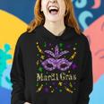 Mardi Gras 2023 - Womens Girls Mask Beads New Orleans Party Women Hoodie Gifts for Her