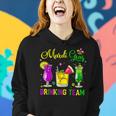 Mardi Gras Drinking Team Carnival Fat Tuesday Lime Cocktail Women Hoodie Gifts for Her