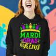 Mardi Gras King Funny Carnival Festival Mardi Gras Graphic V2 Women Hoodie Gifts for Her