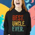 Mens Best Uncle Ever Support Uncle Relatives Lovely Gift Women Hoodie Gifts for Her