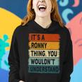 Mens Its A Ronny Thing - Ronny Name Personalized Women Hoodie Gifts for Her
