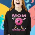 Mom Of The Birthday Girl Donut Dab Matching Party Outfits Women Hoodie Gifts for Her