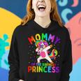 Mommy Of The Birthday Princess Girl Dabbing Unicorn Mom Women Hoodie Gifts for Her