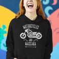 Motorcycles And Mascara Motorcycle Gift For Womens Women Hoodie Gifts for Her