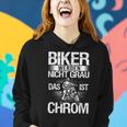 Motorradfahrer Biker Werden Nicht Grau Das Ist Chrom V3 Frauen Hoodie Geschenke für Sie