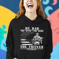 My Dad The Myth The Hero The Legend Vietnam Veteran Gift V2 Women Hoodie Gifts for Her