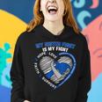 My Sister Fight Is My Fight Diabetes Awareness T1d Type 1 Women Hoodie Gifts for Her
