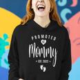 Promoted To Mommy 2022 First Time Mothers New Mom To Be Cool Gift Women Hoodie Gifts for Her