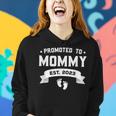 Promoted To Mommy Est 2023 New Mom Gift First Mommy Women Hoodie Gifts for Her