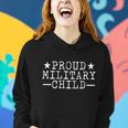Proud Military Child Women Hoodie Gifts for Her
