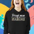 Proud Mom Of A Marine Army Funny Retro Patriot Gift For Womens Women Hoodie Gifts for Her