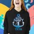 Proud Navy Yaya Geschenk Lover Veteranen Day Frauen Hoodie Geschenke für Sie