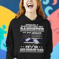Proudly Supporting My Daughter Proud Air Force Dad Women Hoodie Gifts for Her