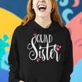 Quad Sister Matching Kids Daughter Family Tribe Women Hoodie Gifts for Her
