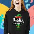 Reading Teacher Elf Family Matching ChristmasWomen Hoodie Gifts for Her
