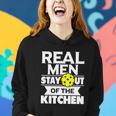 Real Men Stay Out Of The Kitchen Funny Pickleball Paddleball Tshirt Women Hoodie Gifts for Her