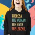 Theresa Die Frau Der Mythos Die Legende Frauen Hoodie Geschenke für Sie
