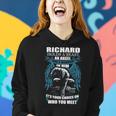 Richard Name Gift Richard And A Mad Man In Him V2 Women Hoodie Gifts for Her
