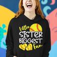 Softball Little Sister Biggest Fan N Girls Women Hoodie Gifts for Her
