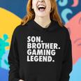 Son Brother Gaming Legend V3 Women Hoodie Gifts for Her