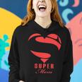 Super Mom SuperheroShirt Gift Mother Father Day Women Hoodie Gifts for Her