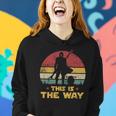 This Is The Way The Dadalorian Dad Vintage Women Hoodie Gifts for Her