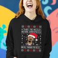 Twas The Nizzle Before Chrismizzle And All Through The Hizzle Ugly Christmas Women Hoodie Gifts for Her