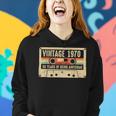 Vintage 1970 Made In 1970 50Th Birthday 50 Years Old Gift V2 Women Hoodie Gifts for Her