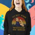 Vintage This Nasty Woman Vote Biden Harris 2020 Anti Trump Gift For Womens Women Hoodie Gifts for Her
