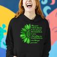 Womens Irish Blessing In Green Sunflower St Patricks Day Women Hoodie Gifts for Her