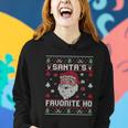 Wsantas Favorite Ho Gift Rude Offensive Ugly Christmas Sweater Great Gift Women Hoodie Gifts for Her