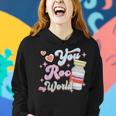 You Roc My World Funny Icu Crna Nurse Happy Valentines Day Women Hoodie Gifts for Her