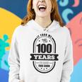 100. Geburtstag Oma Langarmshirt, Einzigartiges Design zum Jubiläum Hoodie Geschenke für Sie