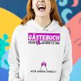 18 Geburtstag Gästebuch 18 Jahre Geburtstagsgeschenk Gast Frauen Hoodie Geschenke für Sie